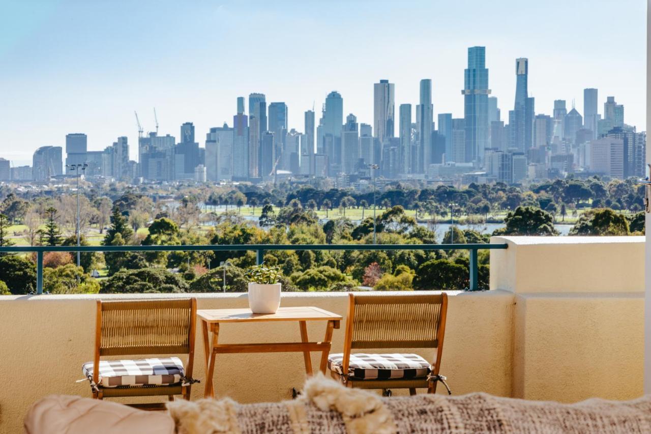 Spectacular Views Over Albert Park ملبورن المظهر الخارجي الصورة