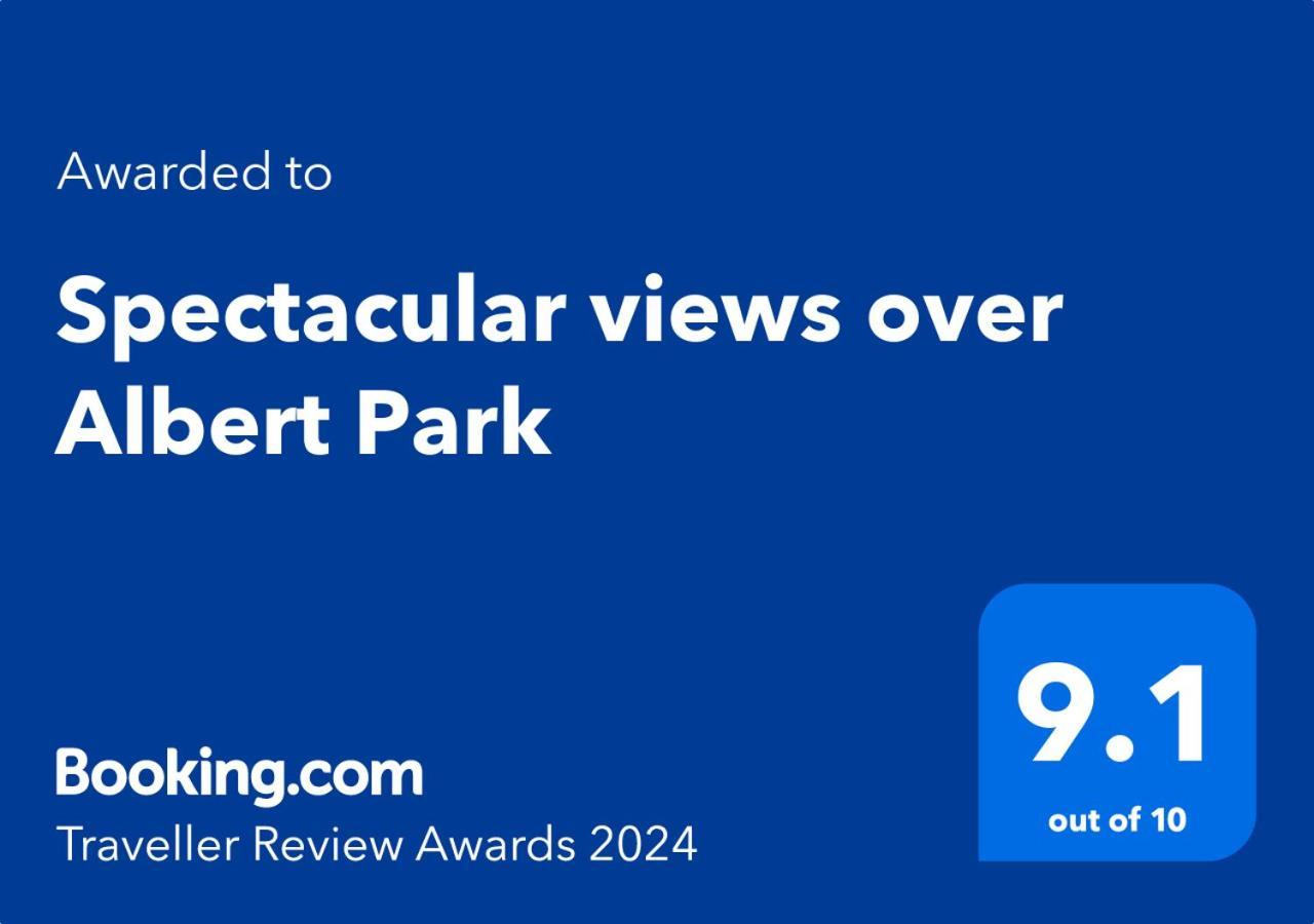 Spectacular Views Over Albert Park ملبورن المظهر الخارجي الصورة
